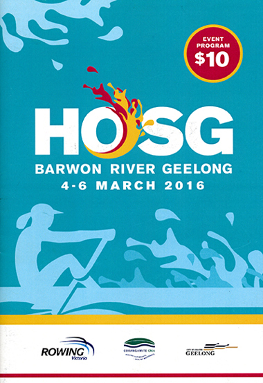 2016 HOSG Program Cover